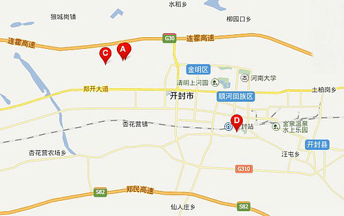開封醫(yī)藥技師學院地圖