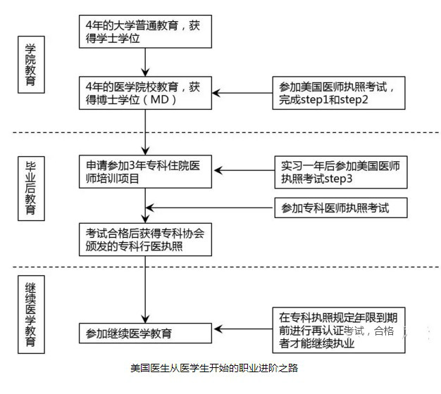 美國(guó)?？漆t(yī)生的培養(yǎng)