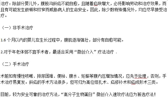 腹股溝斜疝一定要手術嗎？可以通過別的方法治愈嗎？