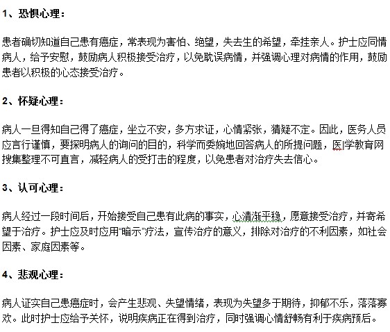 針對肝癌患者常見的心理障礙該如何護理？