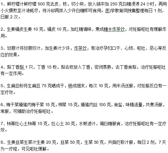 妊娠嘔吐折磨人？試試這些治療偏方！