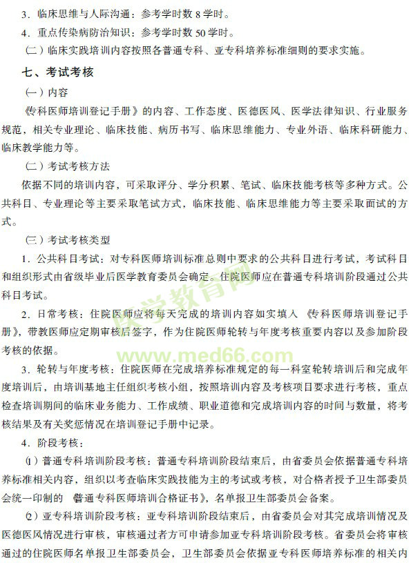 ?？漆t(yī)師培訓(xùn)標(biāo)準(zhǔn)總則