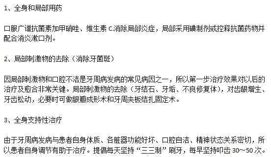 臨床上牙周病常見(jiàn)的治療手段有哪些？