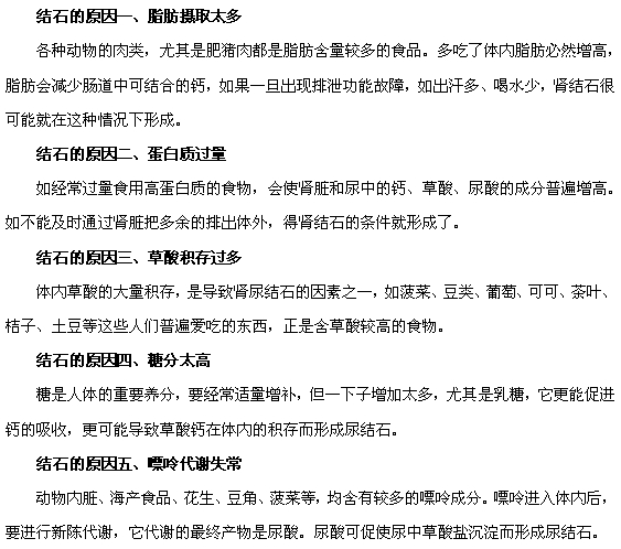 脂肪攝入太多也會(huì)導(dǎo)致結(jié)石？