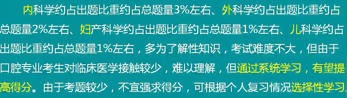 2018年口腔執(zhí)業(yè)助理醫(yī)師各個(gè)科目考試經(jīng)驗(yàn)匯總