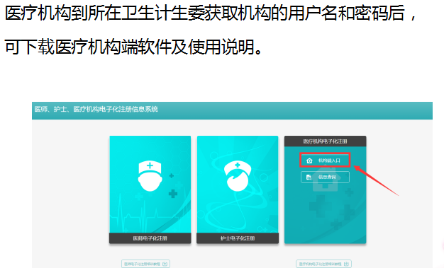 醫(yī)師電子化注冊(cè)信息系統(tǒng)機(jī)構(gòu)端使用流程