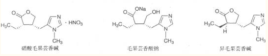 生物堿類(lèi)膽堿受體激動(dòng)劑