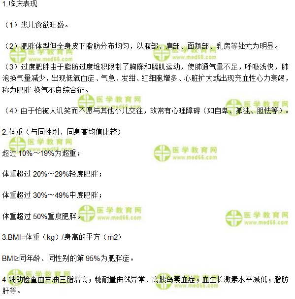 單純性肥胖癥