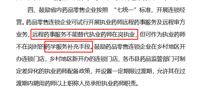 官宣！遠程藥事服務不能替代執(zhí)業(yè)藥師在崗執(zhí)業(yè)！