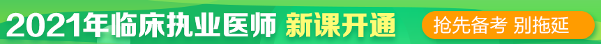 2021臨床執(zhí)業(yè)醫(yī)師課程