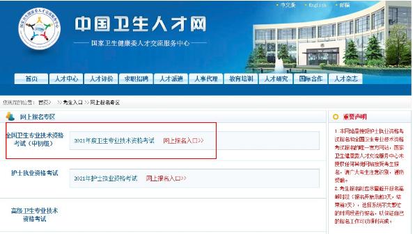 大內科主治醫(yī)師（303）考試報名網站\入口