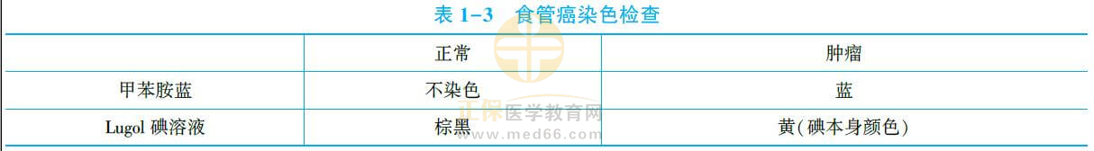 食管癌診斷知識(shí)點(diǎn)2_副本